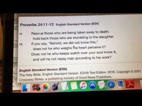 Proverbs 24:11-12 ESV