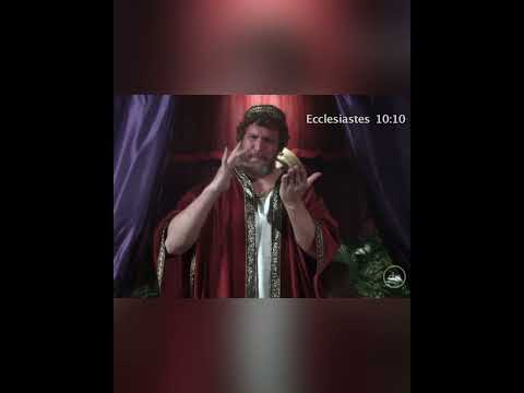 Ecclesiastes 10:8-15