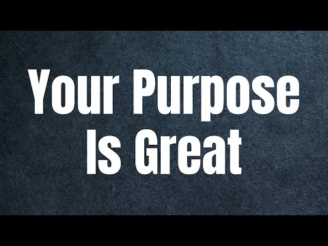 Your Purpose Is Great | Genesis 1:16-18