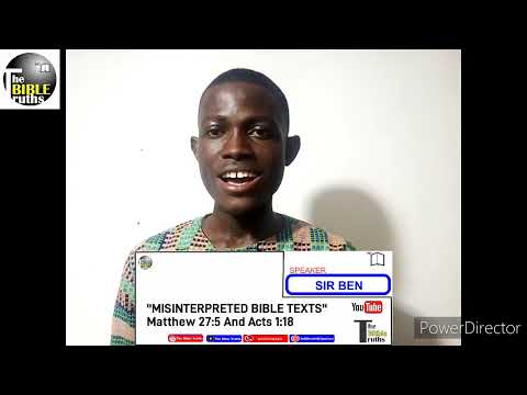 How Did Judas Iscariot Die? ||Matthew 27:5 & Acts 1:18||