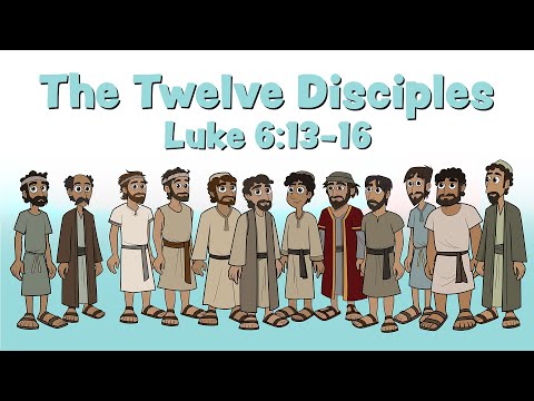 Preschool: The Twelve Disciples, Luke 6:13-16 (03/20/2022)
