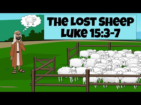 Preschool: The Lost Sheep, Luke 15:3-7 (1/8/2022)