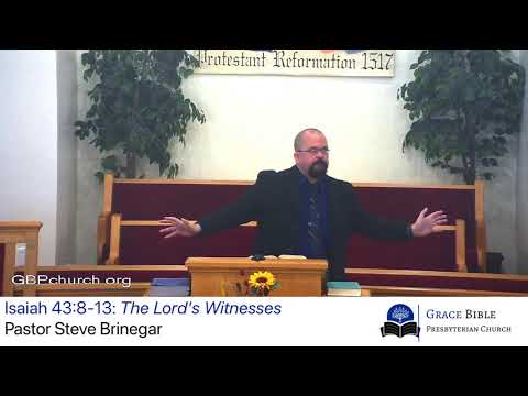 The Lord's Witnesses (Isaiah 43:8-13)