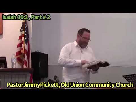 Isaiah 30:3 , Part # 2 , Put Your Trust in God , Not Man !!