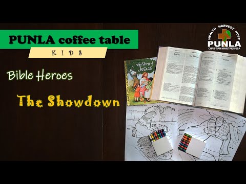 Bible Heroes - the Showdown (Elijah -1 Kings 18:17-40)