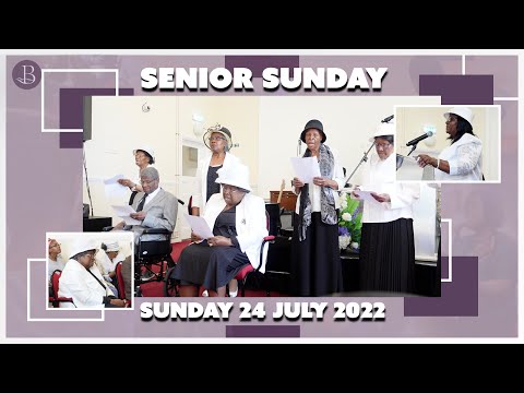 24 July 2022 | Senior Sunday | “Psalm 92:12-15”