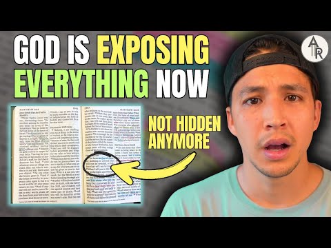 God Is Exposing EVERYTHING And No One Can Stop Him | Matthew 10:26-27