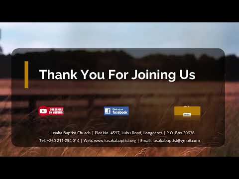 Sunday Morning Service l Beware of the Scribes: Mark 12: 38-40 l Pst R. Kalifungwa l 23rd October 22