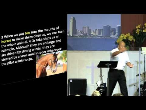 Taming Our Tongues- 2 Timothy 2:14-19, 23 / James 3:1-12