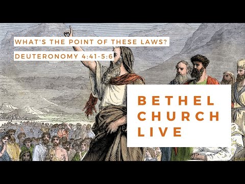 What's the point of these laws? - Deuteronomy 4:41-5:6 | Oldham Bethel Church
