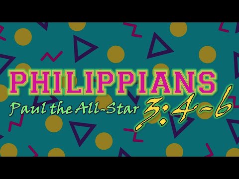Philippians 3:4-6 - Paul the Spiritual All-Star - Youth Group Devo