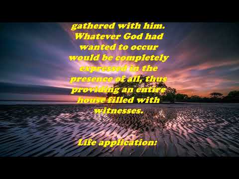 Daily Bible Verse Commentary  -  Acts 10:29