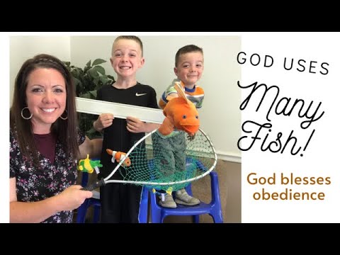 Children's Bible Lesson | God Uses Fishes | Luke 5:1-11