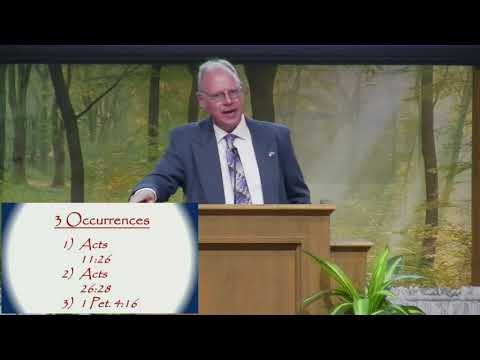 11/7/2021 PM Sermon - Bible Q&A: “Christian” (Acts 11:25-26)