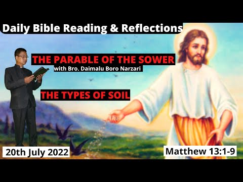 Matthew 13:1-9, Daily Bible Reading & Reflections, presented by Jyoti Prayer Ministry Udalguri