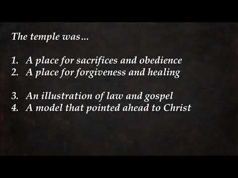 Invisible Church Video - 1 Chronicles 28:3-21