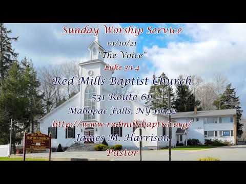 11am Worship Service on 210110 "The Voice" Luke 3:1-4