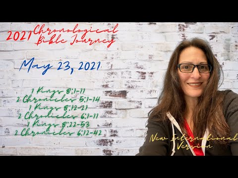 Chronological Daily Bible - May 23 - 1 Kings 7:1-512 Chronicles 3:15-4:22