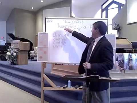 Never Give Up on Prayer - Daniel 6:3-7,10,16-23