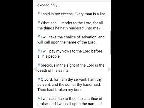 Psalms 116:10 I have believed, therefore have I spoken; but I have been humbled exceedingly.