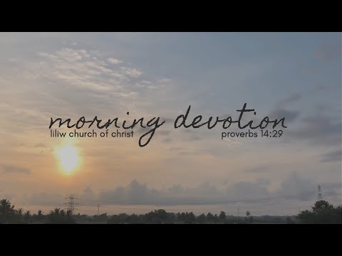 Anger Management (Proverbs 14:29)