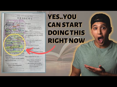 How to Read the Bible In Hebrews 1:2-3 | Bible Study For Beginners