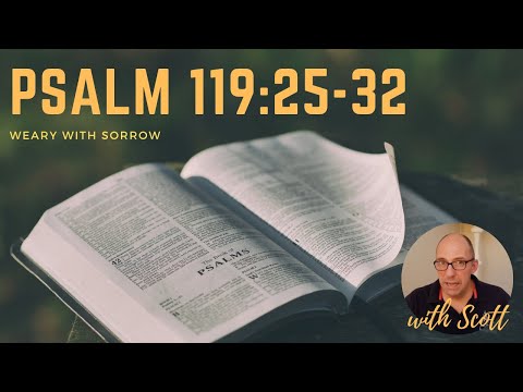 Psalm 119:25-32: Weary with Sorrow.
