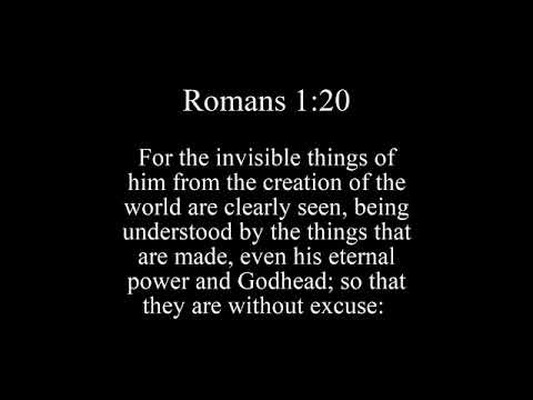Romans 1:20 Song (KJV Bible Memorization)