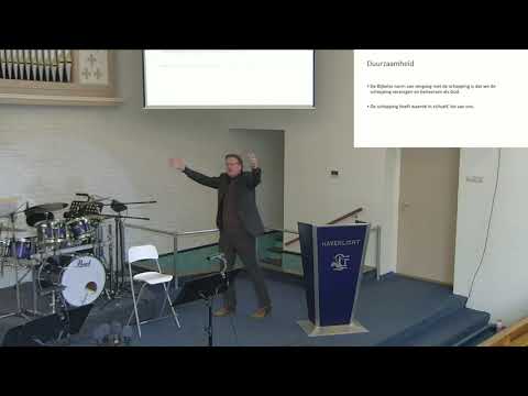 Preek over 'duurzaamheid' aan de hand van Gen. 1: 26-28 (31 oktober 2021)