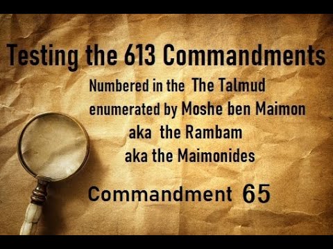 Testing the 613 Commandments # 65 Do Not Consult Ghosts or Spirits Deut 18:11