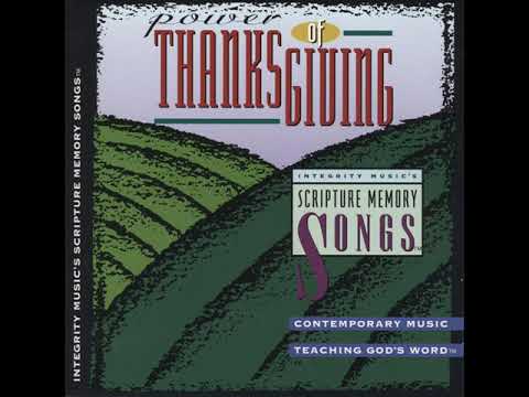 Scripture Memory Songs - It Is Good To Give Thanks (Psalms 92:1-2 & 136:2-3) [Original Version]