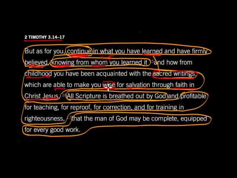 2 Timothy 3:14–17 | Breathed Out By God - John Piper