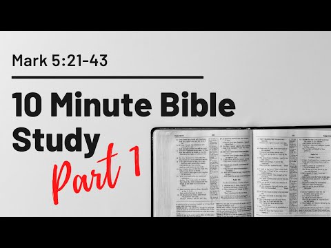 Jesus and the Bleeding Women // Mark 5:21-43 (Mark Ep. 13, Part 1)