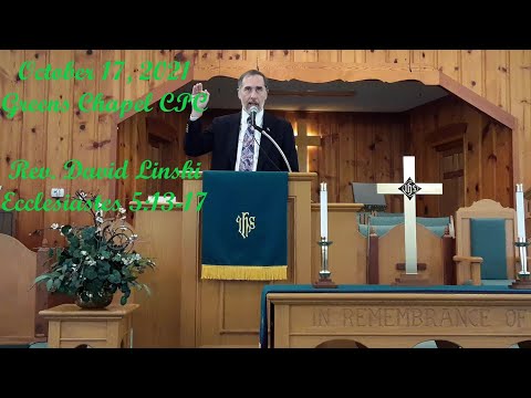 20211017 - Ecclesiastes 5:13-17
