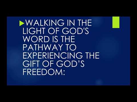 "Establish My Footsteps in Your Word" (Psalm 119: 129-136) 7/3/2022