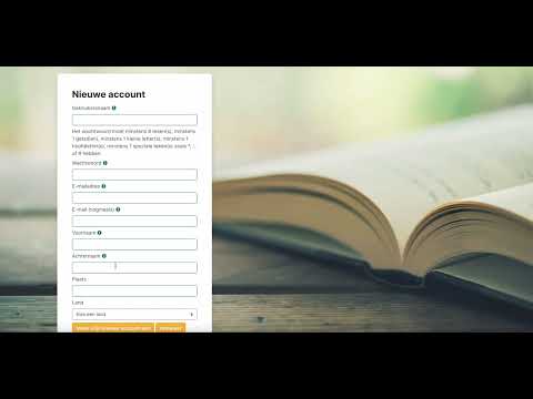 Instructievideo account aanmaken | Derek Prince