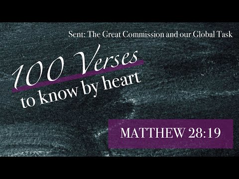 Therefore Go and Make Disciples (Matthew 28:19) - a Bible memory verse song