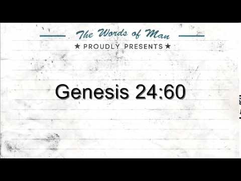 The Holy Bible: Genesis 24:60