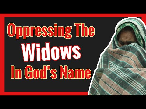 Devouring Widows' Homes / Mark 12:38-40