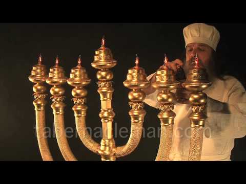Mosaic Tabernacle 7 Branch Menorah Exodus 25:31-40 Scripture Reading