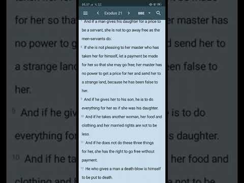 Exodus 21:7-12
