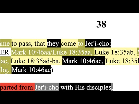 473. The First (Ancient) Jericho. Matthew 20:29, Mark 10:46, Luke 18:35
