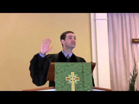 Feb 16 2014 Sermon on Exodus 3:1-6, 9-12 "Pay Attention", video part 1