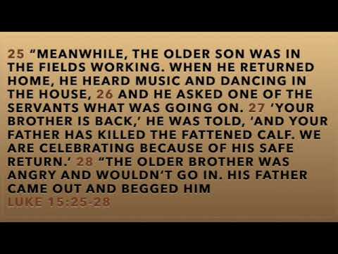 Luke 15:25-28