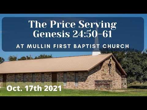"The Price of Serving" Genesis 24:50-61