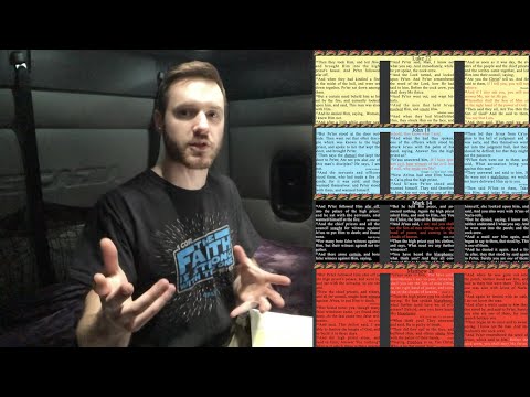 645. Rubric Pt 1. Who Did Peter Deny Jesus To? Mt  26:69-75, Mk 14:66-72, Lk 22:56-61, Jn 18:17-27