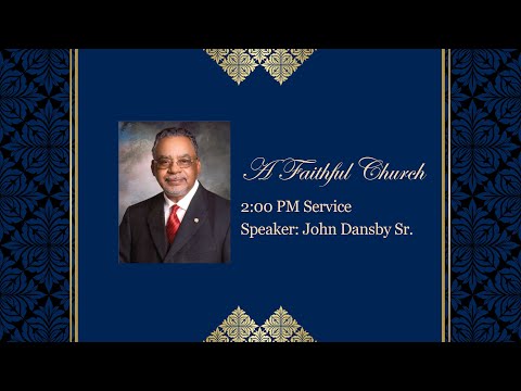 A Faithful Church (Acts 11:21-33)