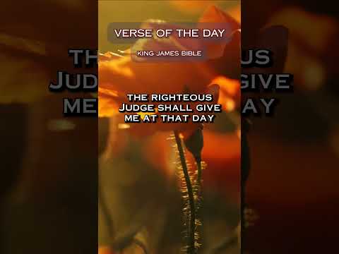 VERSE OF THE DAY - 2Timothy 4:8 #DailyScripture #BibleVerse #ChristianShorts #ScriptureOfTheDay
