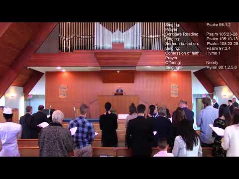 September 29, 2019 Afternoon Service (Psalm 105:23-38)