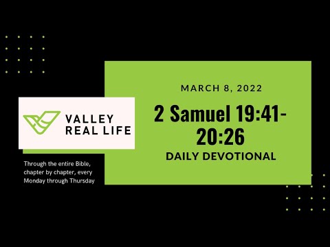 2 Samuel 19:41 - 20:26